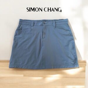 NWOT, Simon Chang, Elegant Skort With Pockets, Size 10, Gray